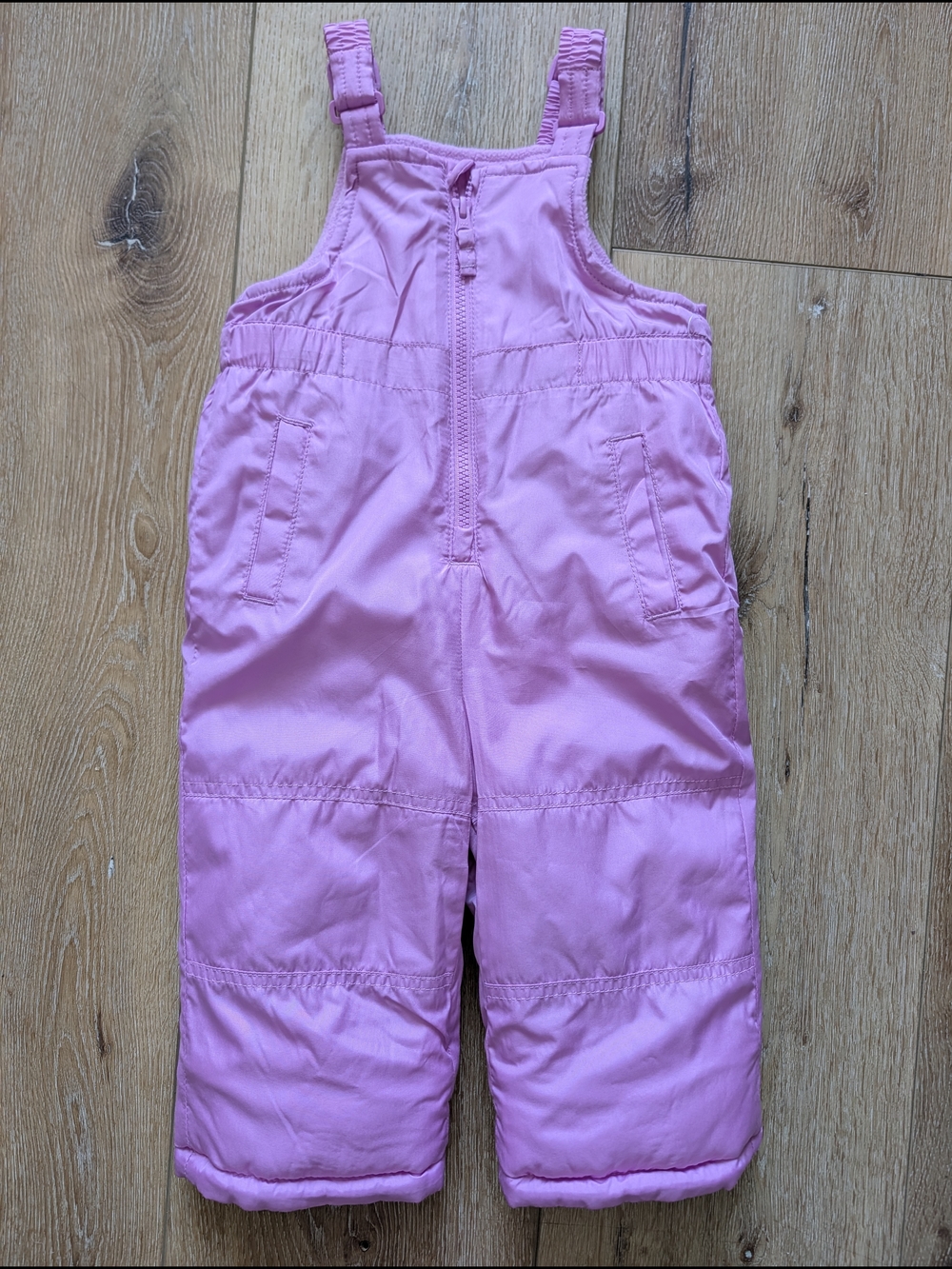 Lavender Insulated Snow Overalls for Toddler Sz 12 Months (Runs Big)